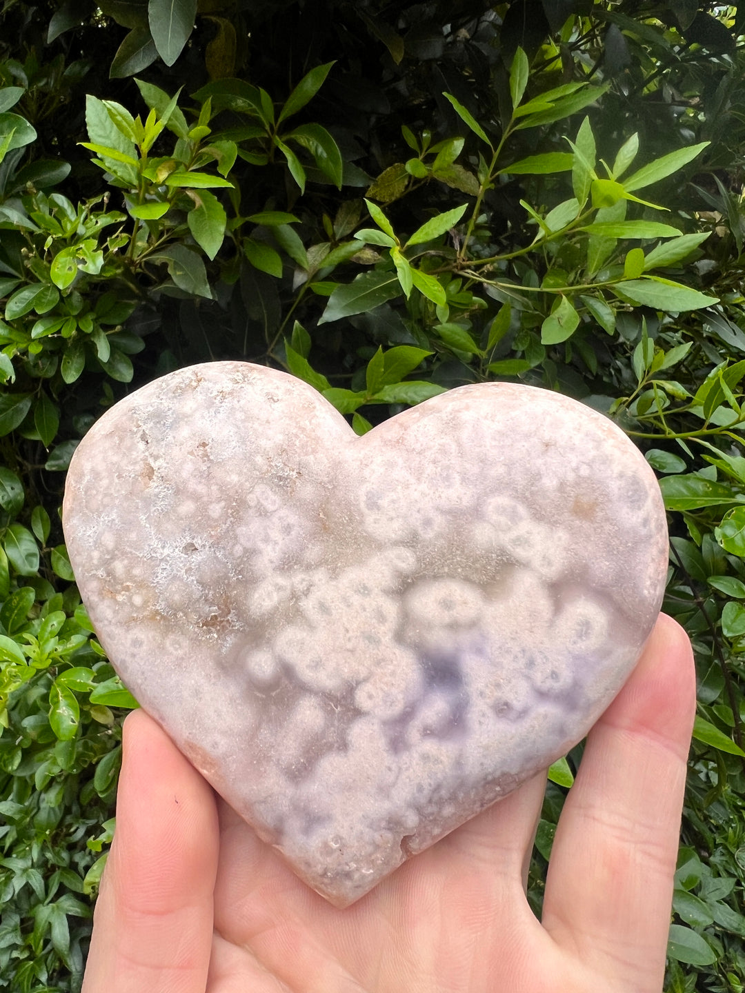 Heart Shape Pink Amethyst