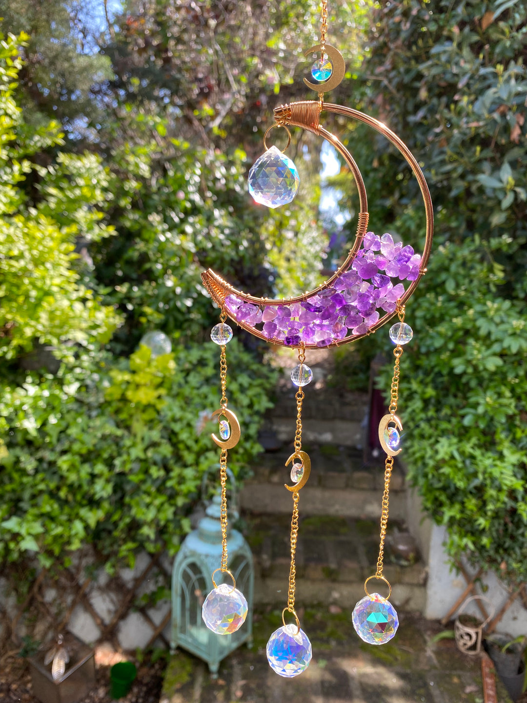 Amethyst Moon Sun Catchers