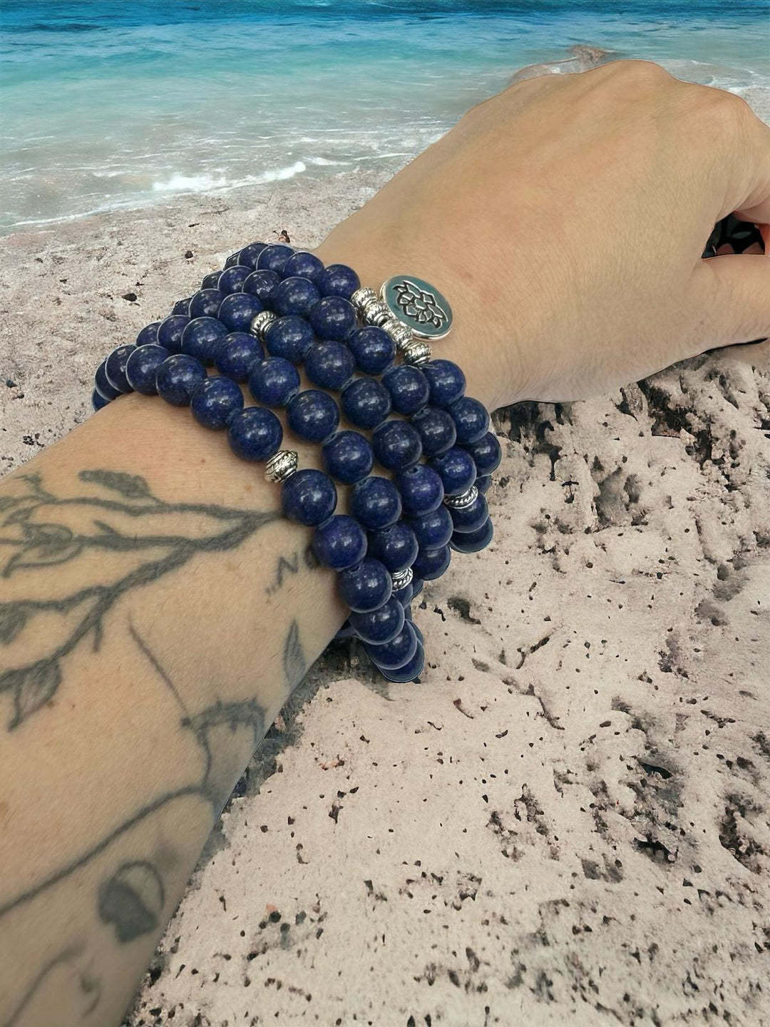 Lapis Lazuli Mala Necklace