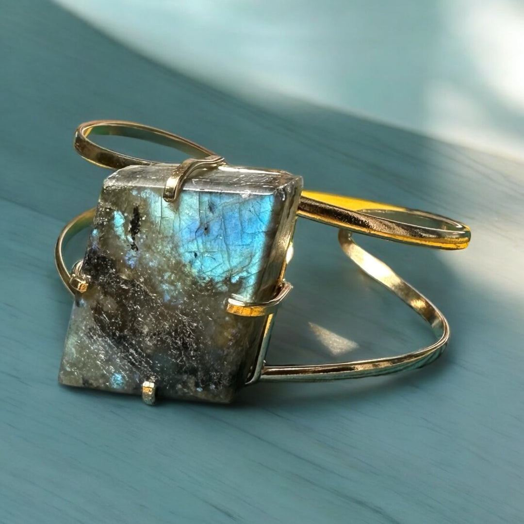 Amazonian Gem Collection Labradorite Bangle