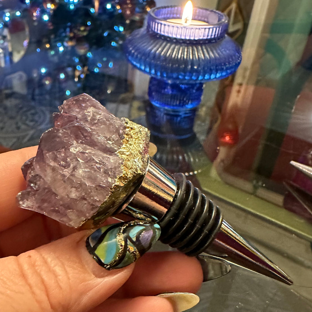 Amethyst Wine Stoppers