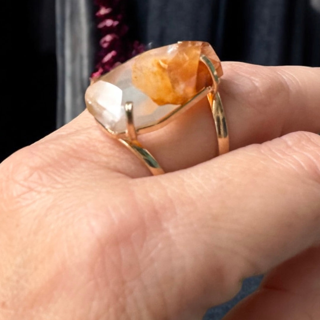 Amazonian Gem Collection Golden Healer Ring