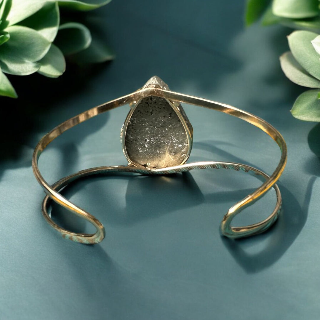 Amazonian Gem Collection Pyrite Bangle