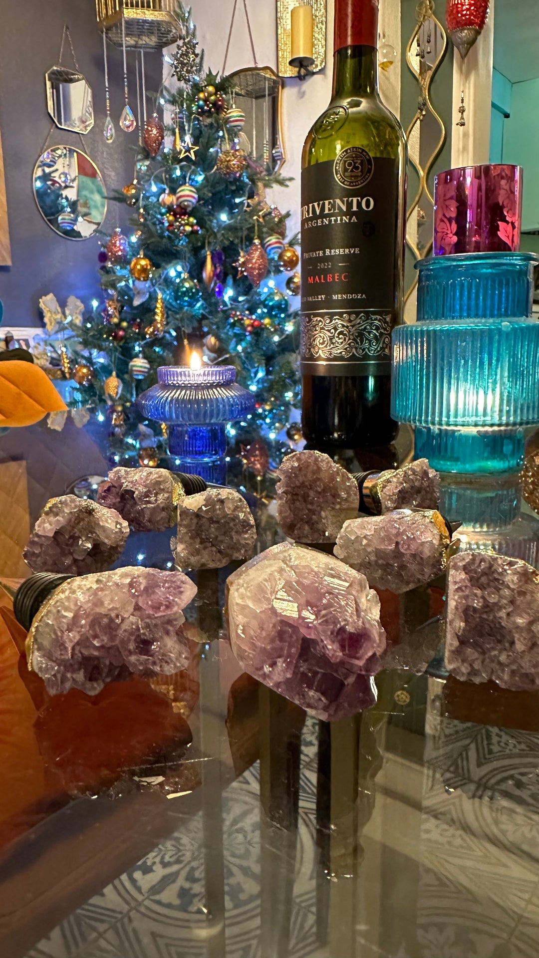 Amethyst Wine Stoppers