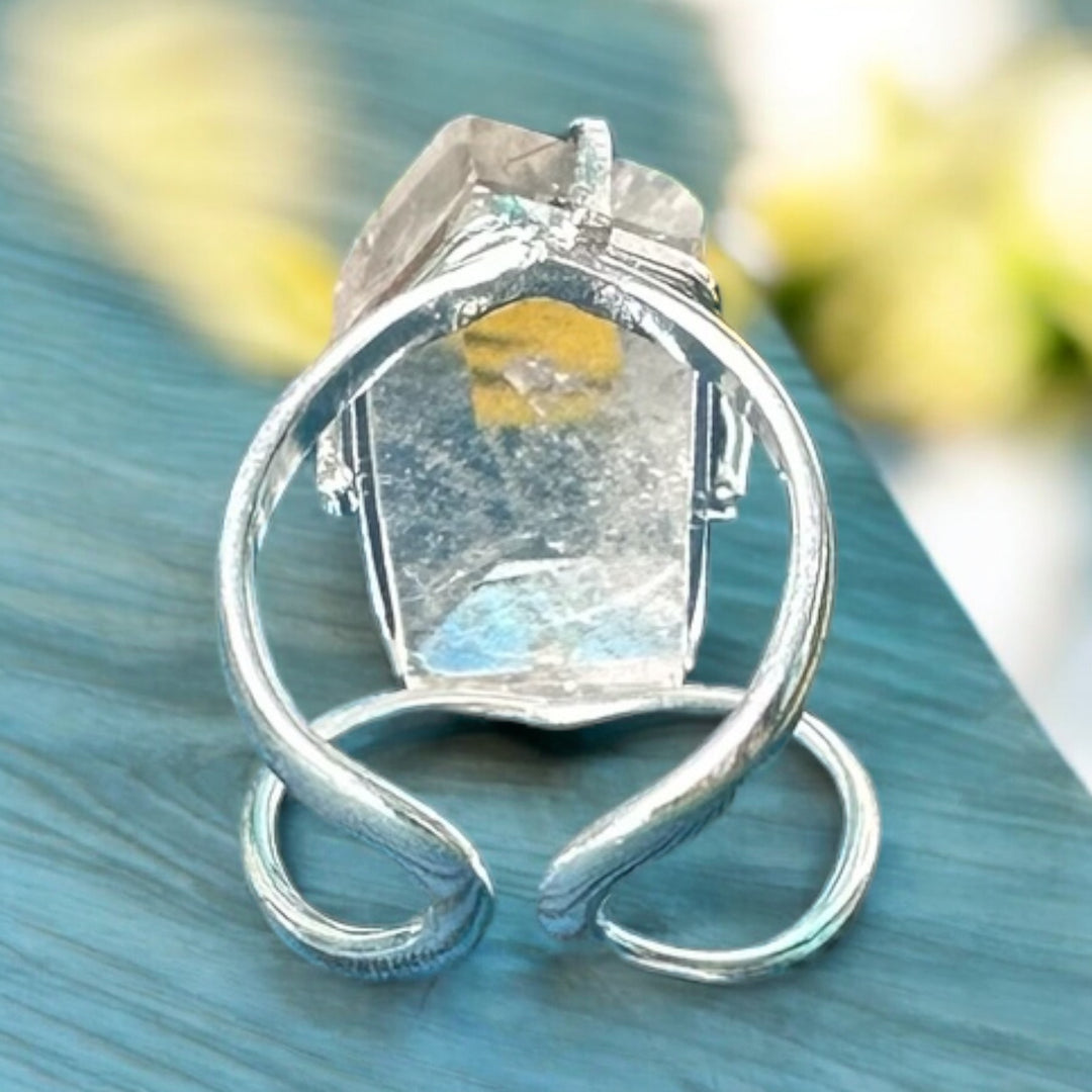 Amazonian Gem Collection Clear Quartz Ring