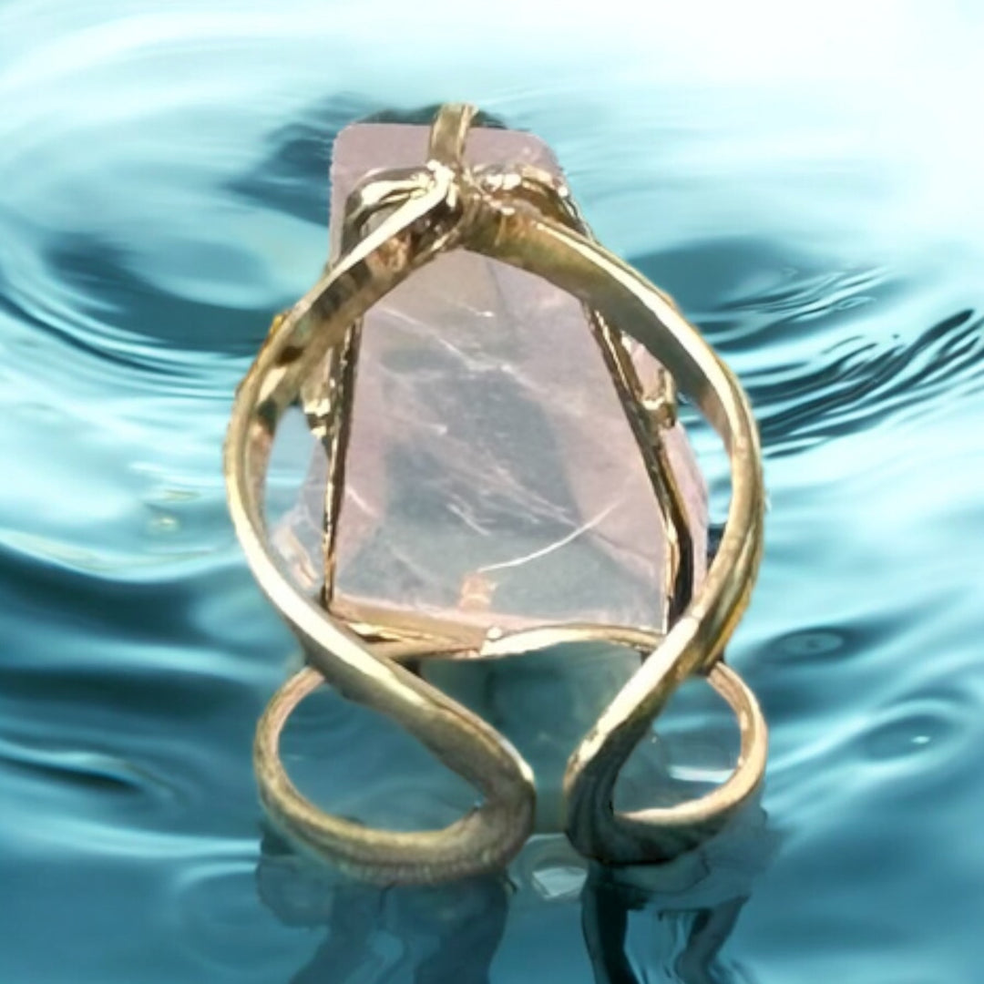 Amazonian Gem Collection Rose Quartz Ring