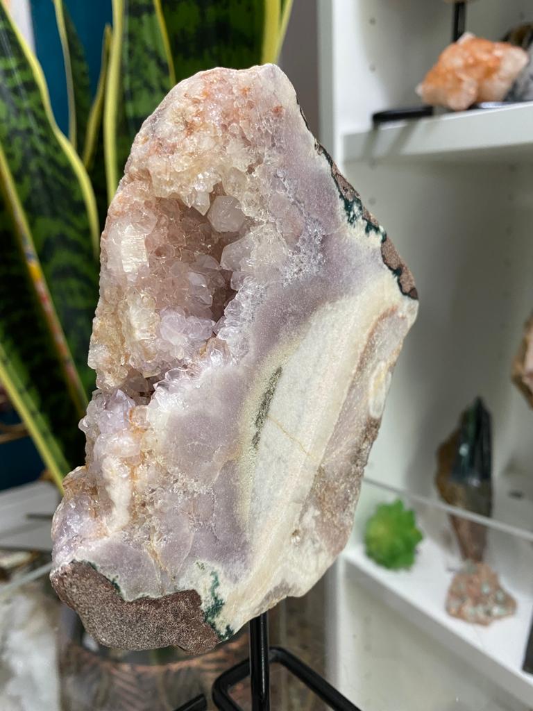 Pink Amethyst Druzy