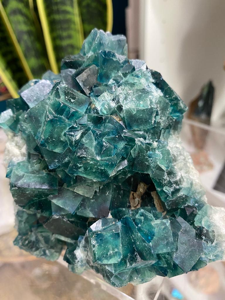 Rare fluorite specimen