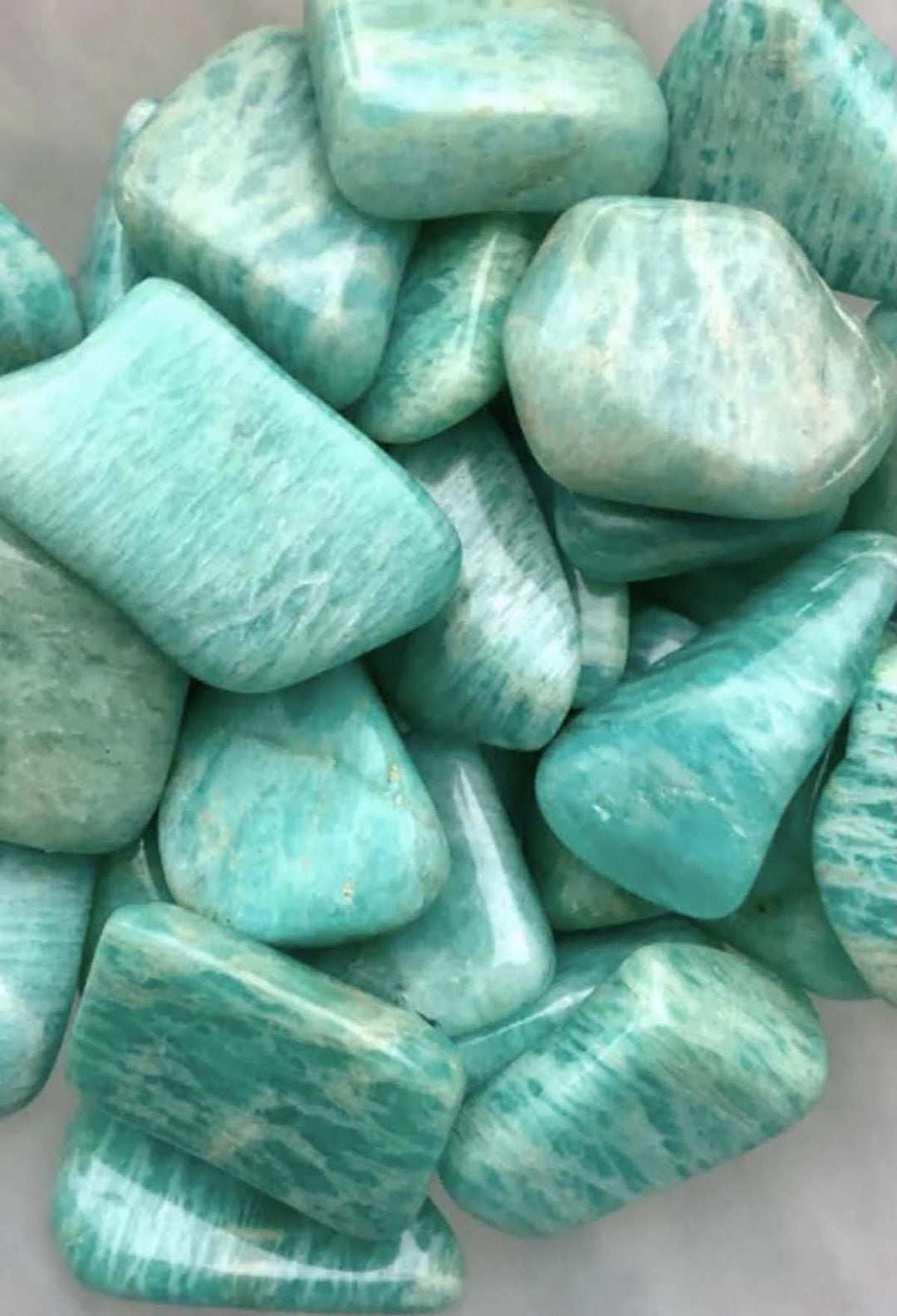 Amazonite tumbled stone