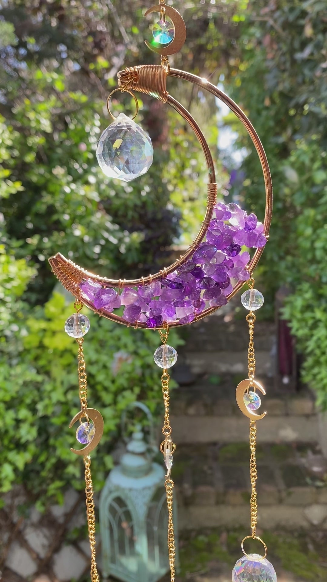 Amethyst Moon Sun Catchers